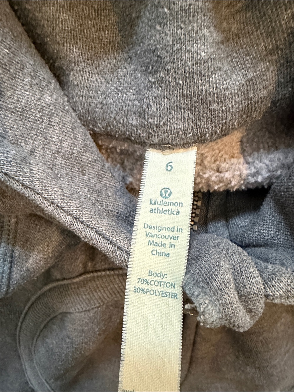 lululemon athletica Gray Full-Zip scuba - Picture 2 of 7